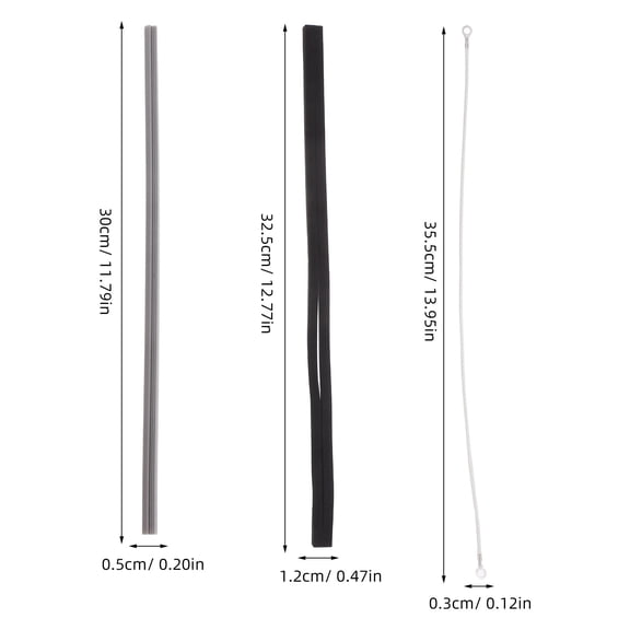 GAXIRE Vacuum Sealer Strip Sealing Sponge Quick Heating Business Owners 4pcs