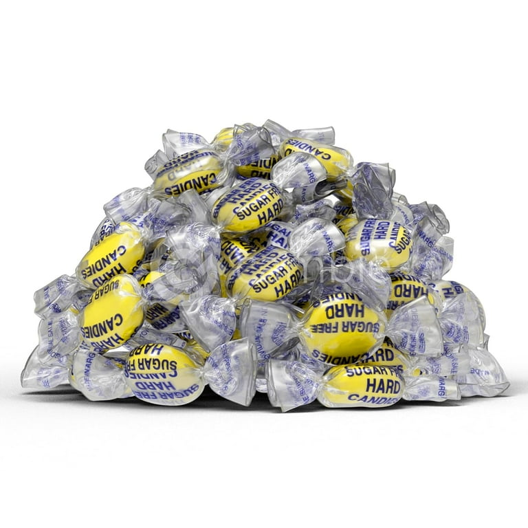 Arcor Sugar Free Lemon Drop Hard Candy, Individually Wrapped, 1lb