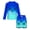 Blue, variant on Boys Rash Guard Swim Set with Swim Trunks Bathing Suit Long Sleeve Swim Shirt Quick Dry Swimsuit Kids Swimwear Size 7-16