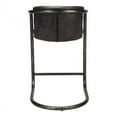 thumbnail image 3 of Freeman Tabouret de Comptoir Onyx Cuir Noir - Ensemble de Deux, 3 of 4