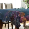 thumbnail image 2 of DEIARA Dolphin Square Tablecloth 60×120in Polyester Fabric Tablecloth Washable Dust Resistant Wrinkle Resistant, 2 of 9