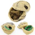 thumbnail image 3 of Baweave Large Lizard Enclosure Cave Moss-covered Reptile Hideaway, 3 of 8