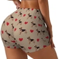 thumbnail image 1 of Fotbe German Shepherd Dog Shorts Sin Costuras – Shorts Deportivos de Cintura Alta para Mujer, Elásticos para Gimnasio, Yoga, Running o Ciclismo-Medium, 1 of 8
