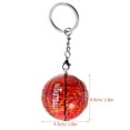 thumbnail image 2 of KAKOWELY Llavero de baloncesto DIY con forma de rompecabezas, ideal como mochila colgante, llavero decorativo con pelota deportiva, recuerdo de fiesta, 2 of 4