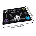 thumbnail image 3 of Non-Slip Soccer Training Mat, Football Footwork Agility Ladder Drills Mat with Video Tutorials, Portable Rubber Practice Mat for Indoor Outdoor Ball Control Skills Development, 3 of 5