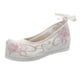 thumbnail image 1 of 1 par de zapatos de seda femeninos zapatos de mujer exquisitos chinos espesos retro zapatos, 1 of 5