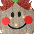 thumbnail image 3 of 33 in. Pre-Lit Gingerbread Cookie Couple, Warm White LED Lights, 3 of 4