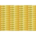 thumbnail image 1 of Ahgly Company Machine Washable Indoor Rectangle Transitional Bold Yellow Area Rugs, 6' x 9', 1 of 7
