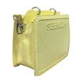 thumbnail image 2 of Bolsa Shoulder Bevelyn PERF Steve Madden color Amarillo, mide 24 cm de ancho por 19 cm de alto, con dos asas ajustables y desmontables. Incluye monedero con medidas 10 x 7 x 2 cm, 2 of 5
