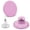Pink, variant on 20sets 17mm Color Flat No-Sew Metal Buttons,Pink Jean Button Pins,No-Sew Jeans Button Tightener,Reusable & Adjustable