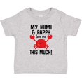 thumbnail image 3 of Inktastic Mimi and Pappy Love Me Gift Boys or Girls Baby T-Shirt, 3 of 5