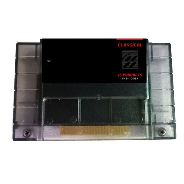 Para el Cartucho de Juego SNES 110-EN-1 Tarjeta de Juego Super 110-En-1 para Consola de Juegos SNES Diversión Familiar para Niños,F