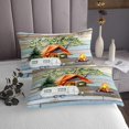 thumbnail image 3 of Erosebridal Happy Camping Coverlet Set Twin, RV Car Bedding Set, Rustic Theme Decor, 2pcs, 3 of 5