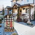 thumbnail image 6 of Christmas Tree Garden Flags 12.5x18 Double Sided Welcome Yard Flag Buffalo Plaid Burlap Farmhouse Decorative Flags for Outside Outdoor Lawn Rustic Xmas Decoration, 6 of 6