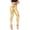Gold, variant on Women's High Waist PU Leather Leggings, Shiny Metallic Liquid Look, Stretchy Faux Leather Tights for Party, Night Out, Club Wear, and Edgy Fashion-Black