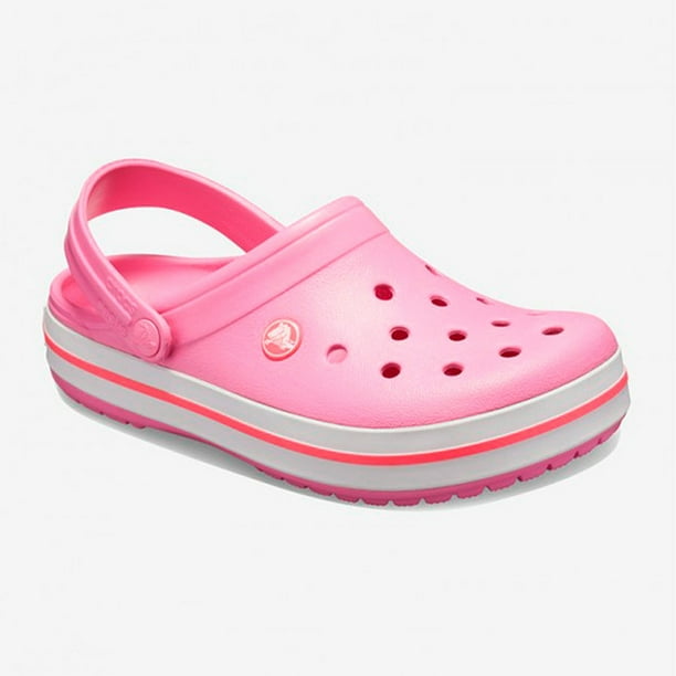 Sandalias Crocs Mujer Crocband Clog Rosa 1101662P