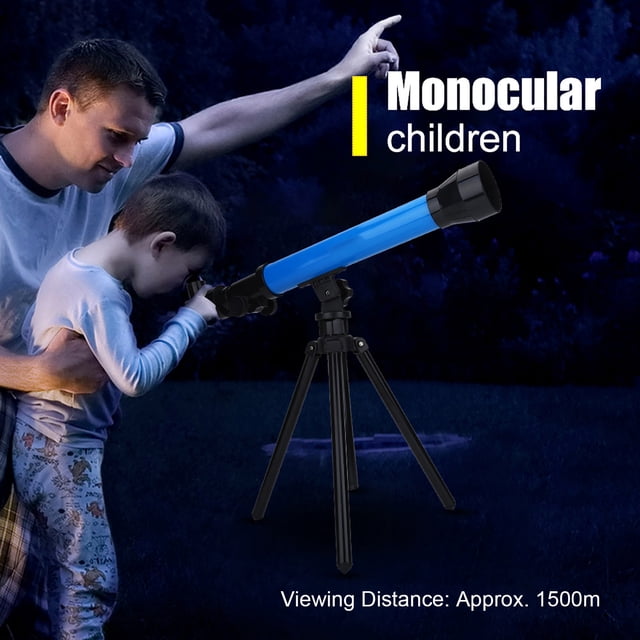 Telescope, Easy Install High Definition ABS Astronomy Telescope Angle Adjustable With Tripod Eyepiece For Children For Viewing Planets
