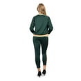 thumbnail image 2 of Victorious Women's G Track 2 Piece Tracksuit Set - Sweatshirt Jacket and Sweat Pants VL208 - Green - X-Large, 2 of 7