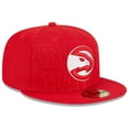 thumbnail image 3 of Men's New Era  Red Atlanta Hawks 2023 NBA Draft 59FIFTY Fitted Hat, 3 of 4