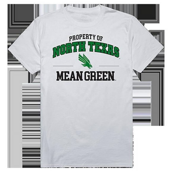 University of North Texas Property College Tee Shirt - White - Extra Large