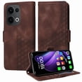 thumbnail image 3 of Funda GANGXUN para OPPO Reno 14 5G con diseño acolchado elegante, cuero PU, protección total y ajuste preciso, 3 of 5