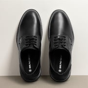 Bruno Marc Men's Plain Toe Oxford Shoes Business Formal Derby Dress Sneakers Wide Width