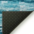 thumbnail image 3 of Addison Rugs Indoor/ Outdoor Bravado Abstract Striped Baja Washable Area Rug 10' x 14' - Blue, 3 of 4