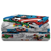 Avengers 849571 Retro Full Sheet Set, Multi Color - 4 Piece