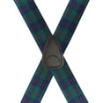 thumbnail image 3 of Suspender Store Plaid Dress Suspenders - 1.5-Inch Wide Elastic - Dressy Clip - 4 Colors & 3 Sizes, 3 of 4