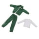 thumbnail image 3 of Ropa para figuras de acción masculinas a escala 1/12, conjuntos de ropa para muñecos de 6 pulgadas, manga larga, estilo casual. Verde, 3 of 9