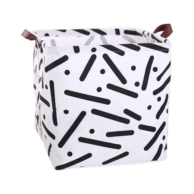Matsuzay Cesta de ropa sucia plegable con asa, organizador de juguetes, bolsa de almacenamiento de ropa, Cubo de ropa sucia, ropa de Almacenamiento y organización del hogar punto cilíndrico 32*32*32