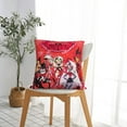 thumbnail image 5 of Throw Pillow Covers 18"x18" Inch, Hazbin Hotel Decorative Pillow Case for Sofa Couch Chair Bedroom Modern Decor, 5 of 7