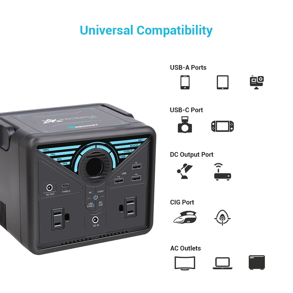 RENOGY PHOENIX 500 ポータブル電源 【公式通販】