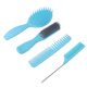 thumbnail image 1 of Hair Comb Set Four Types Multifunctional Hair Styling Brush Kit with Antislip Comfortable HandleBlue Boxed, 1 of 5