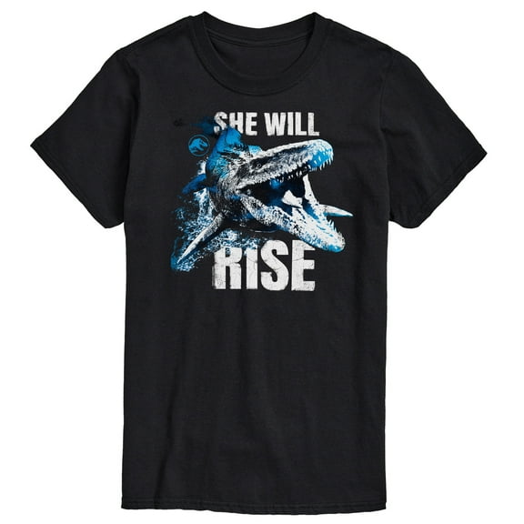 Jurassic Park - She Will Rise - Men's Short Sleeve Graphic T-Shirt