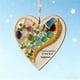 thumbnail image 3 of Adornos navideños acrlicos 2D con forma de corazn de cristal marino, 3 of 4