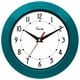 EQUITY LACROSSE 25020 Horloge Murale Analogique 8 Pouces - Bleu Turquoise – image 1 sur 4