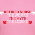 thumbnail image 3 of CafePress - Retired Nurse, Attitude T Shirt T Shirt - Women's Traditional Fit Dark T-Shirt, 3 of 4