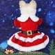thumbnail image 5 of Vestido Navideño Para Perros, Disfraz Navideño Cálido Para Perros, Manga Corta, Cómodo Para Perros, 5 of 7