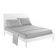 thumbnail image 2 of Sábanas ajustables de lujo 4 Pcs / Kit Ropa de cama Cama de lino Sábana ajustable Sábanas ajustables Fundas de almohada Gris claro Gris claro Magideal Sábanas ajustables de lujo, 2 of 6