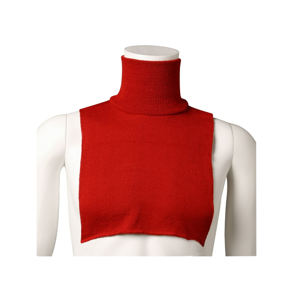 Hampton Direct Women's Turtleneck Dickie Lightweight Knit Mock Neck