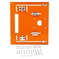thumbnail image 2 of Router Table Insert Plate, Clear Scale Marking Circular Saw Base Plate 0-19cm Cutting Range 28x25cm  for Woodworking, 2 of 7