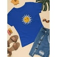 thumbnail image 3 of Vintage Sun Moon Daisy T-Shirt Women -Image by Shutterstock, Female Small, 3 of 4