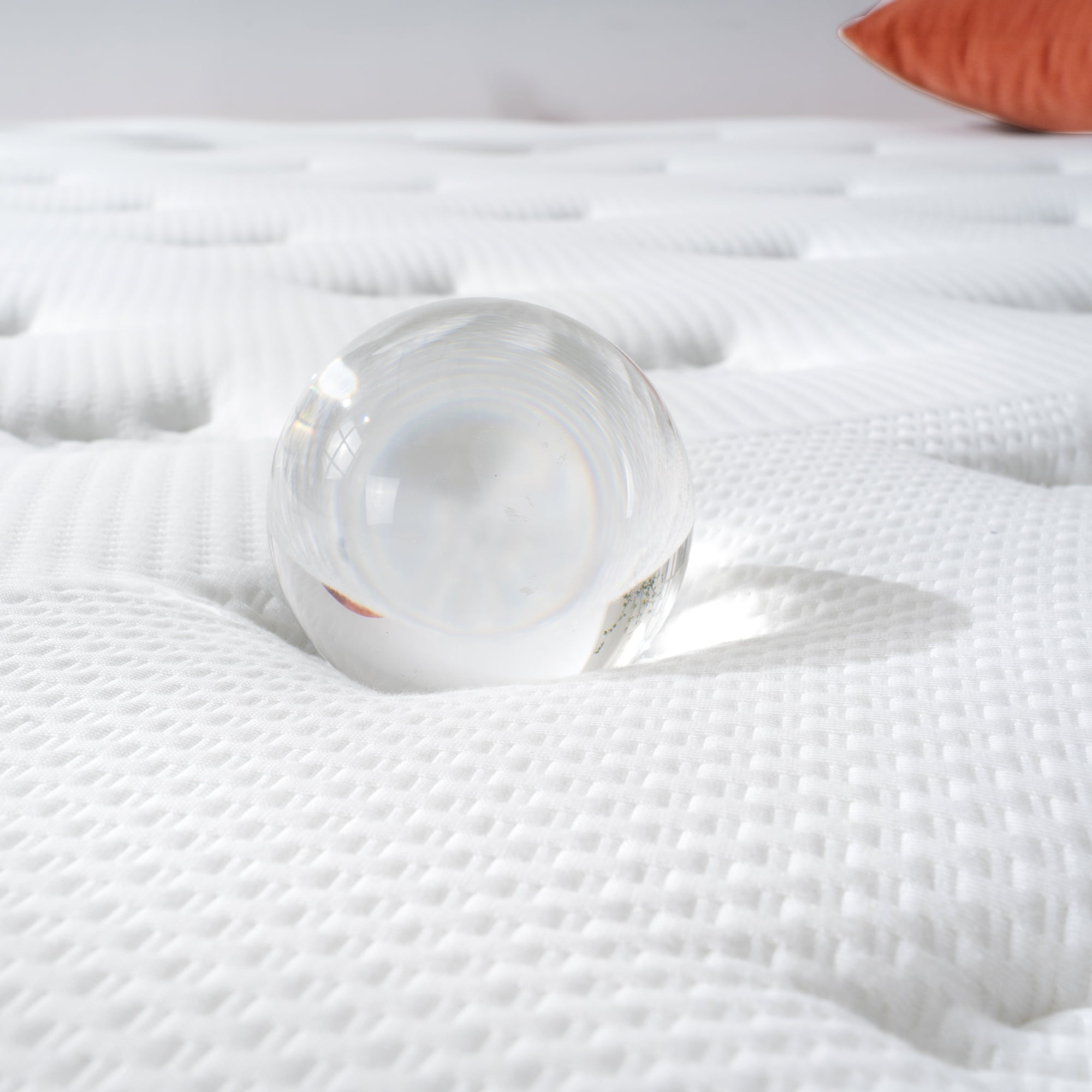 Zinus Slumber 1 - 10" Gel-Infused Memory Foam Innerspring Mattress, Queen
