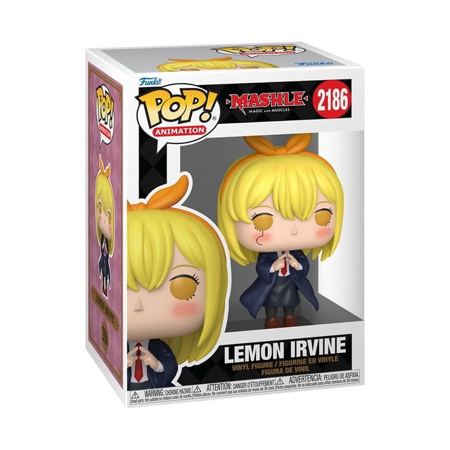 Figura de vinilo Funko Pop! Animación: Mashle Lemon Irvine, 9,5 cm