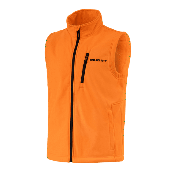 Muddy Outdoors TRX Softshell Blaze Vest, Blaze Orange, X-Large