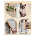 thumbnail image 5 of HHBEAUTY Cat Tree, Multi-Level Cat Tower for Indoor Kittens, 63in, Condo Furniture with Scratching Posts, Large Top Perch, Hammock, Tall Pet Climbing Stand for Kitty Play, 5 of 8