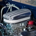 thumbnail image 2 of 15" Oval Full Finned Air Cleaner With Element - Vintage  chevy truck Hi Boy SS, 2 of 2