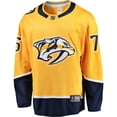 thumbnail image 2 of Men's Fanatics Juuso Parssinen Gold Nashville Predators Home Breakaway Jersey, 2 of 3