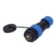 thumbnail image 2 of Conector industrial, enchufe de aviación Conector de enchufe de aviación IP68 Conector de aviación Durabilidad extendida, 2 of 8